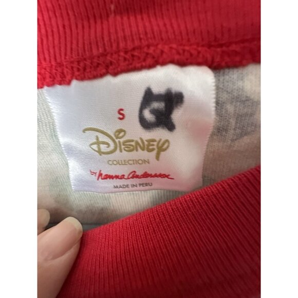 Hanna Andersson Women's Disney Mickey Mouse Long John Pajamas PJ Top Size Small - Picture 7 of 7